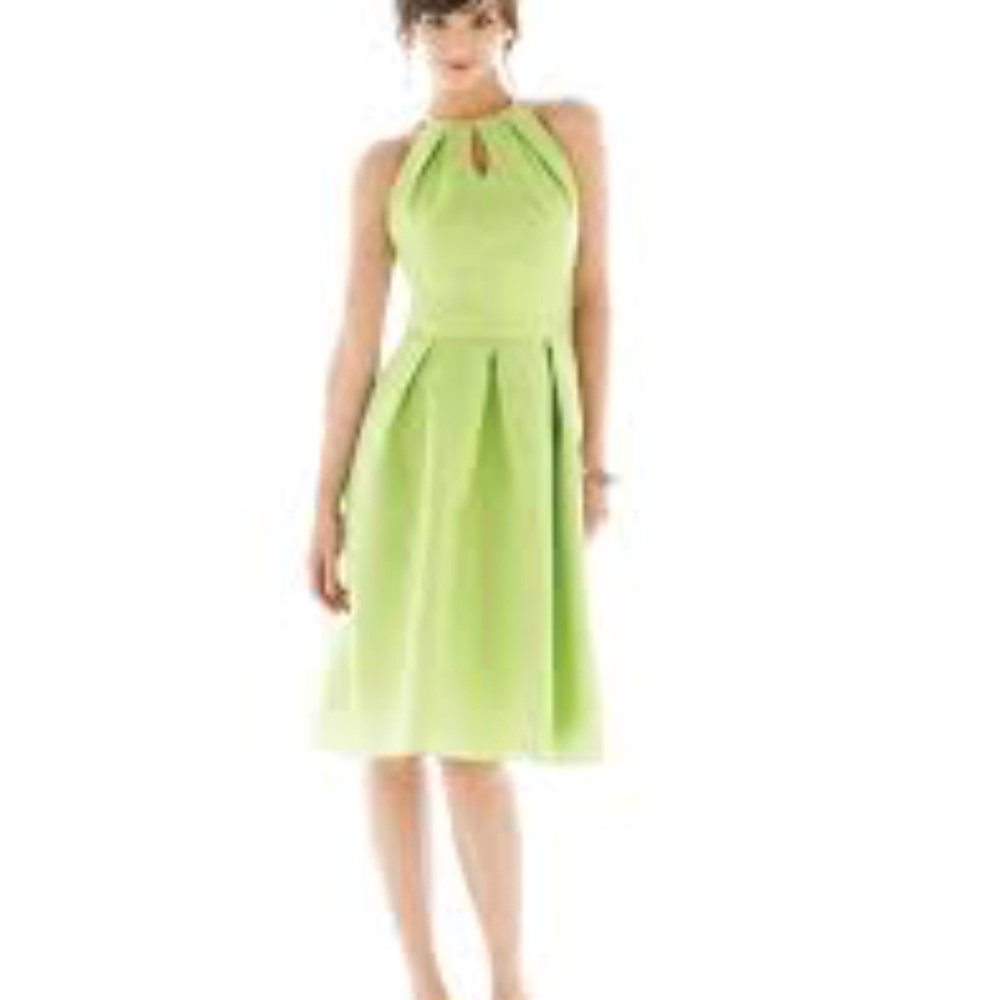 Alfred Sung D449, Lime, size 12